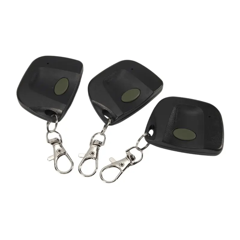 AB25-3 PCS Garage Door Remote Compatible With Multicode 300Mhz 10 Dip Switch 3089 3060 3070 Gate Opener With Keychain