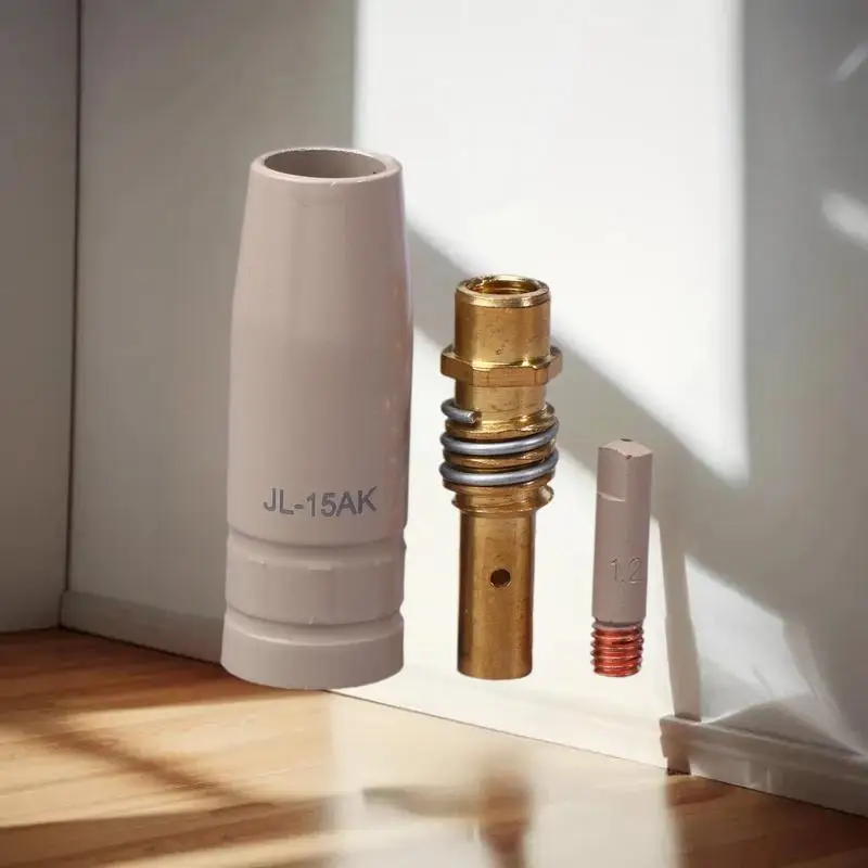 3 قطعة/الحزمة ، MB-15Ak Mig طلاء جديد السيراميك غير عصا لحام الخبث موصل واقية فوهة الأوروبية محمية الملحقات #3