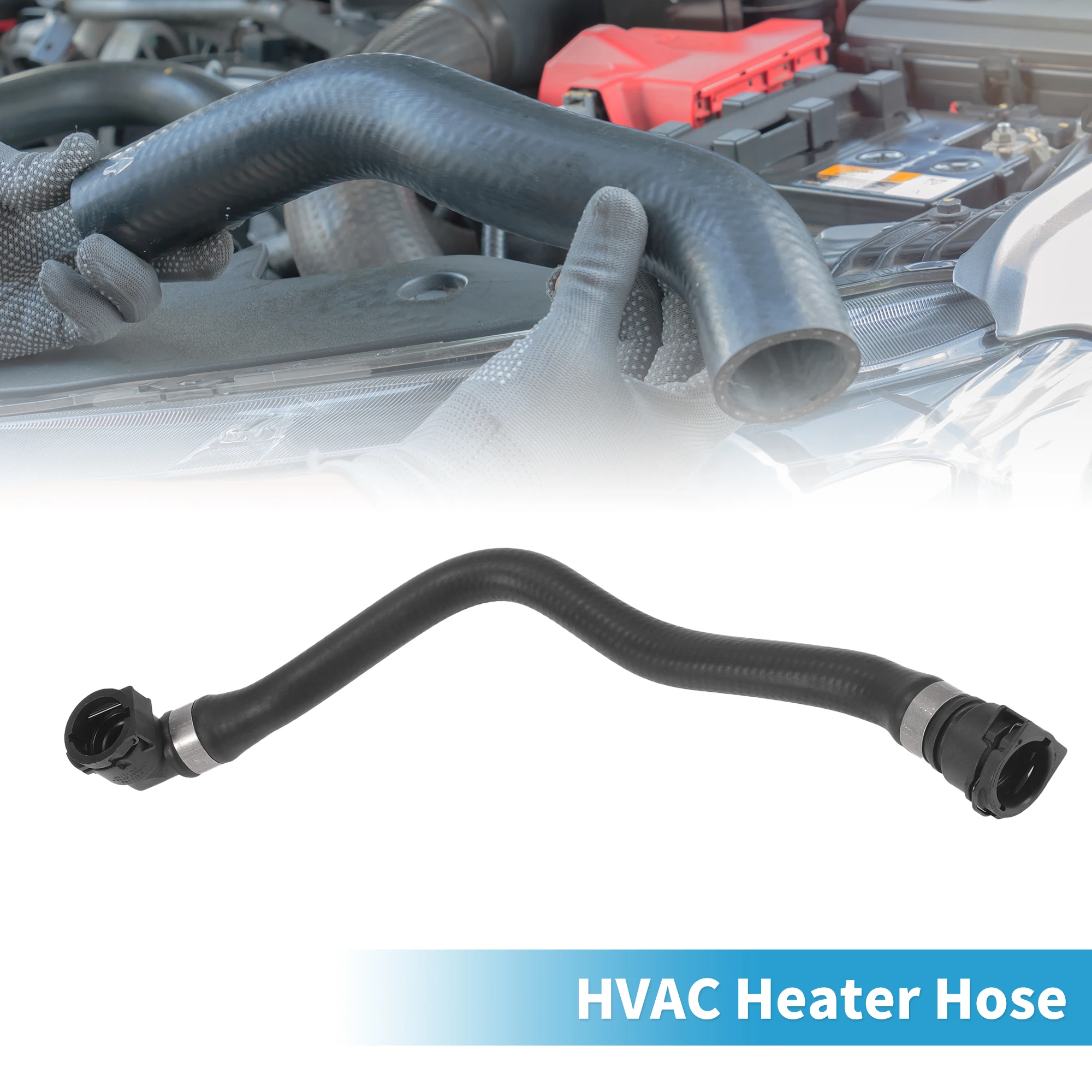 UXCELL HVAC Heater Hose Radiator Cooling Water Return Hose for BMW 230i 2017-2020 for BMW 330i 2017-2018 No.64219329646