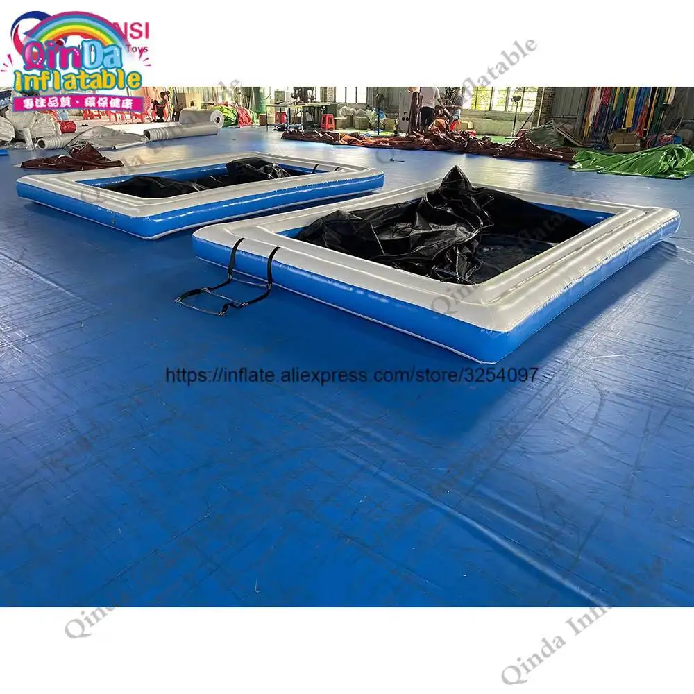 

Hot Sale Ocean Games 5x4x3m Inflatable Sea Pool For Yacht Boat