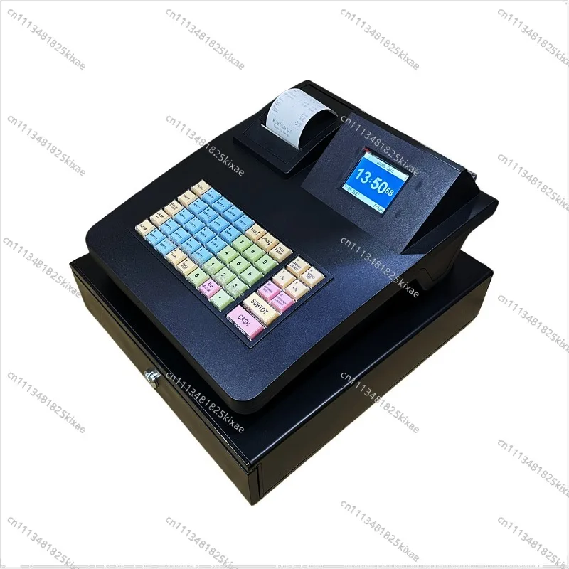 For English Version Electronic Cash Register Convenience Jewelry Store Ziguang Banknote Inspection English ECR Cash Register