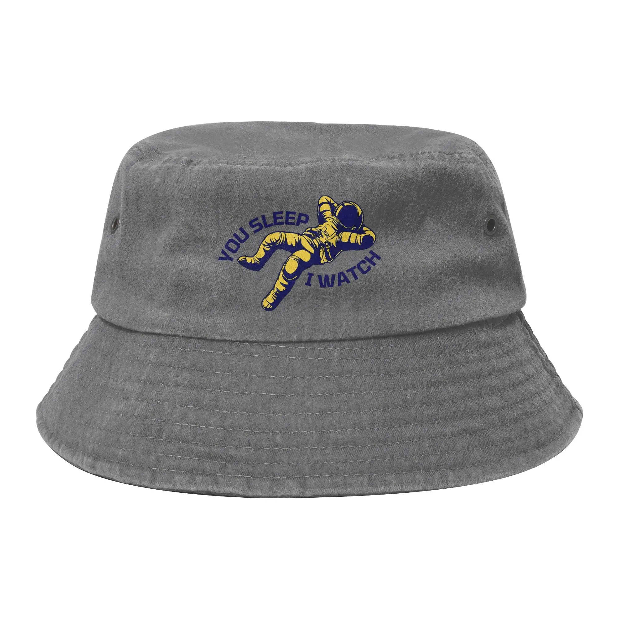 You Sleep I Watch Project Hail Mary Bucket Hats for Girl Summer Distressed Denim Sun Hat for Outdoor Fishing Hats Headwear