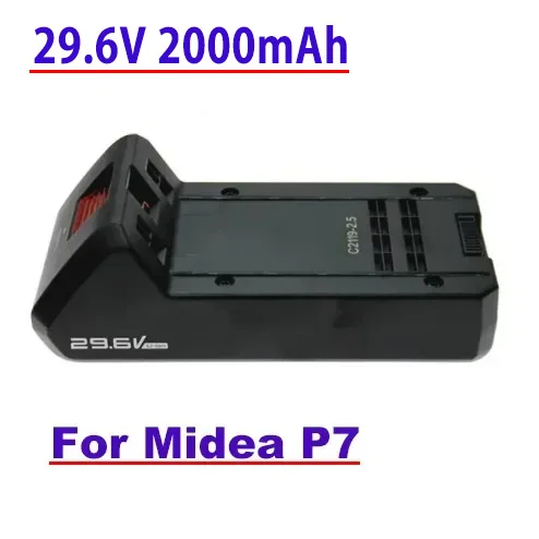 

100% Original 29.6V 2000mAh for Midea 29.6V P7 /P7 Flex/P7 Max/P7 Young /Q8 BP28825A Wireless Vacuum Cleaner Battery