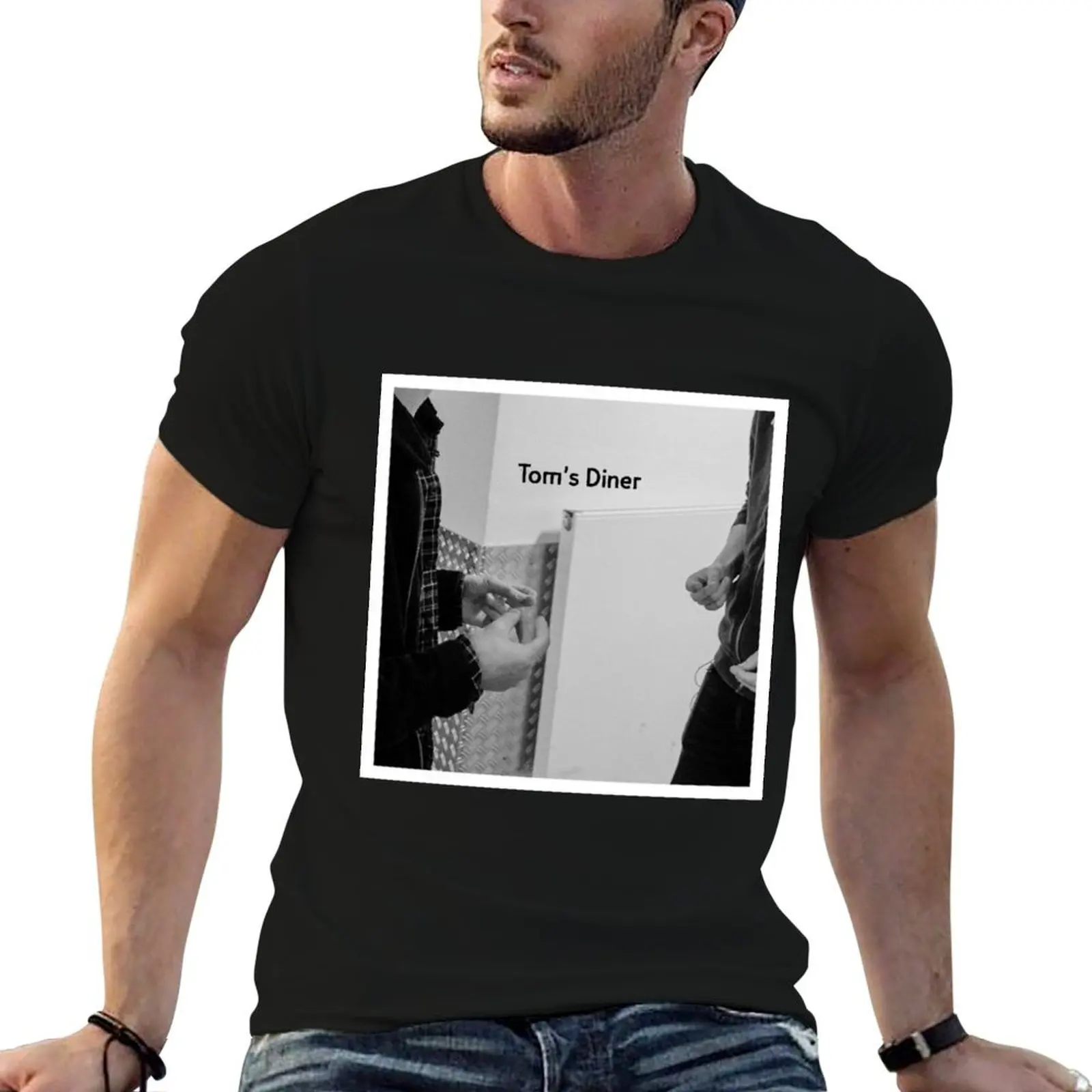 diner. T-Shirt anime t shirts funny costumes mens workout shirts