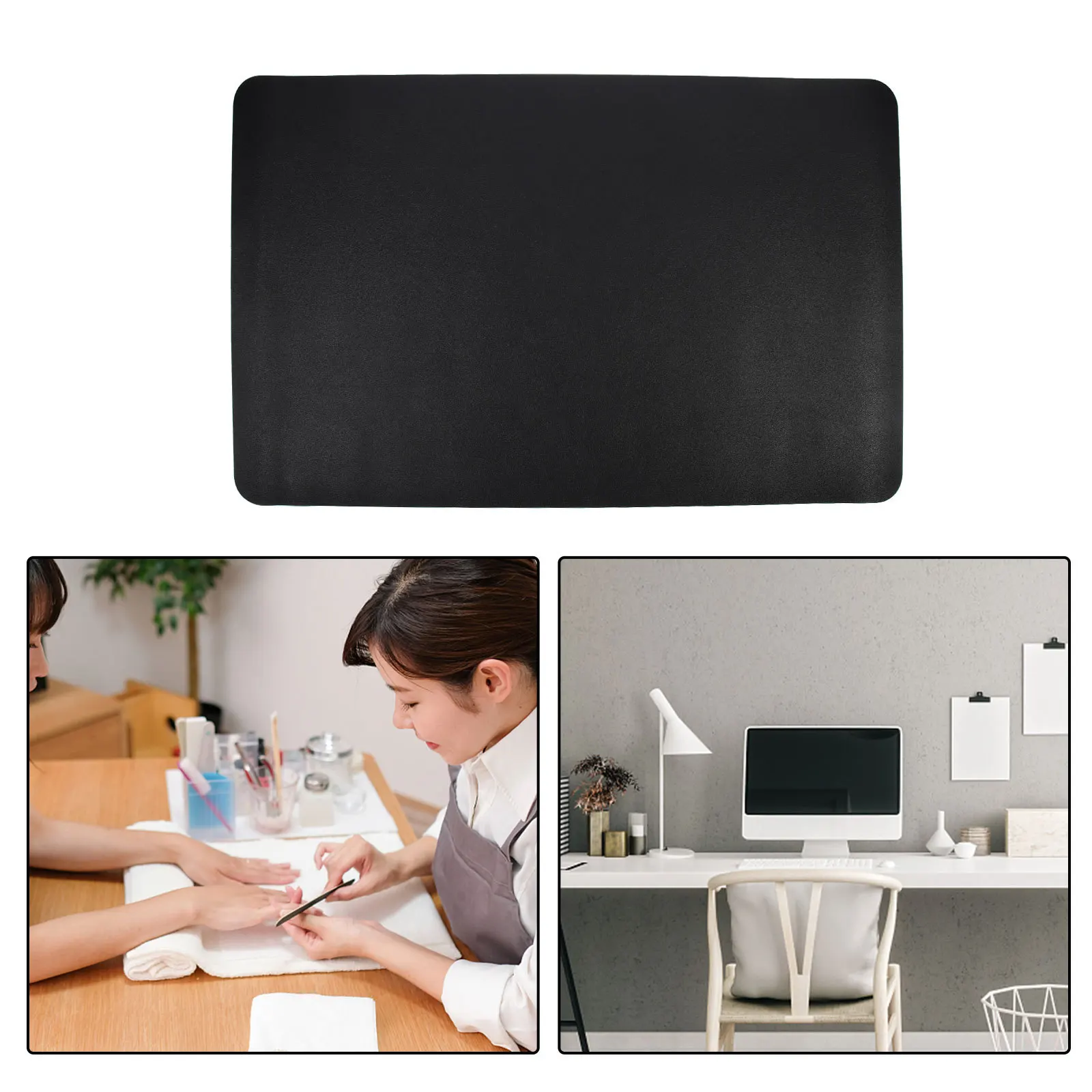 Solid Color Household Mouse Pad Large Creative Laptop Desk Keyboard Mat Nail Art Mat Non-Slip Comfortable Surface