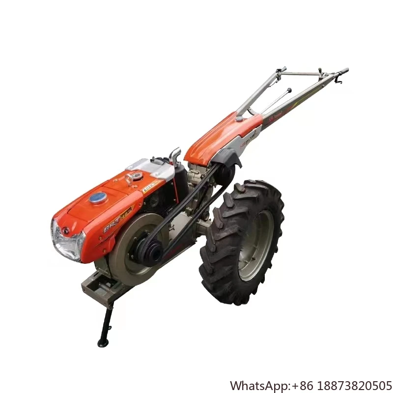 

two wheel tractor with disc plough plow and iron wheel kubota engine for farm for sale with batch sell price