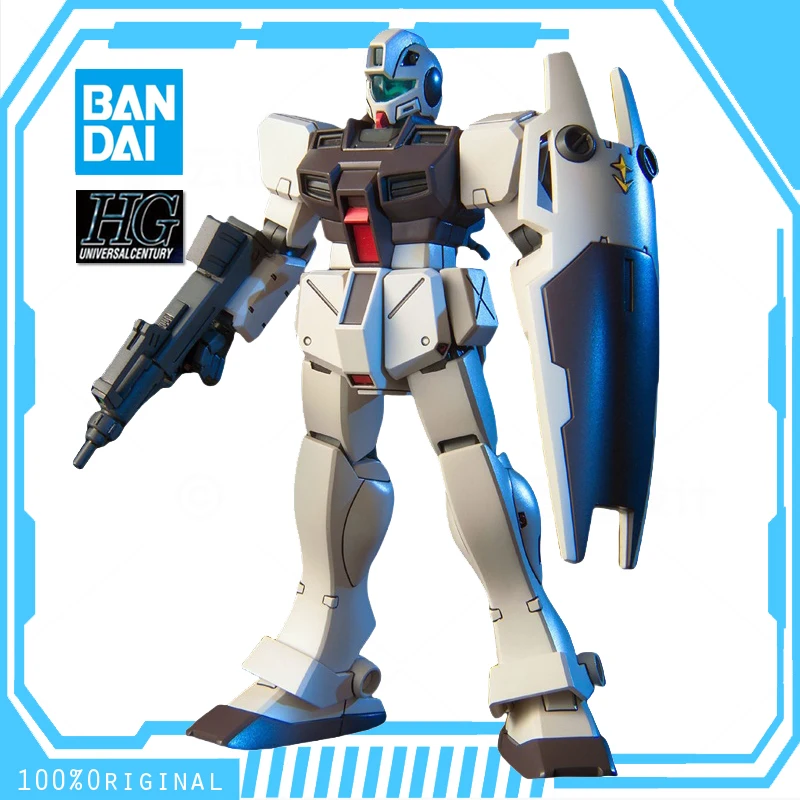 In Stock BANDAI ANIME HG 1/144 HGUC MOBILE SUIT GUNDAM RGM-79G GUNDAM COMMAND Assembly Plastic Model Kit Action Toy Figures Gift