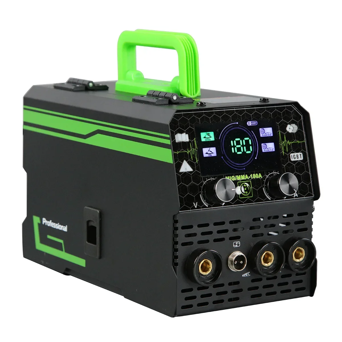 Smooth Weld 120A220v With Accessories 1kg Non Gas Shielded Welding Machine MIG/MMA-180A Welding Machine