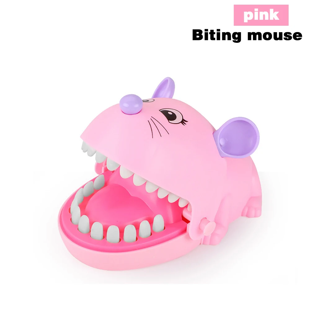 Crocodile Teeth Finger Biting Game and Shark Mouse Biting Hand Funny Toys for Children and Adult Stress Relief Prank Toys