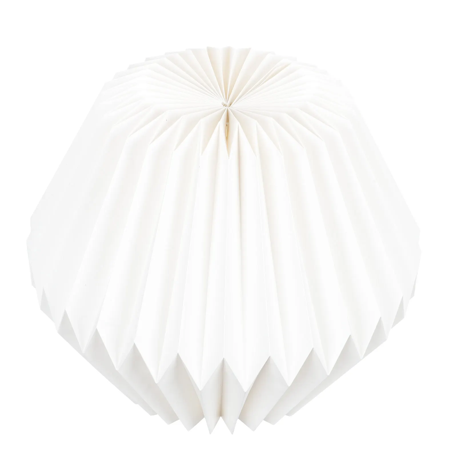 

Foldable Paper Lantern Lampshade Decorative Pleated Simple Style Hanging Light Cover for Home Bar Cafe Restaurant Pendant Lamp