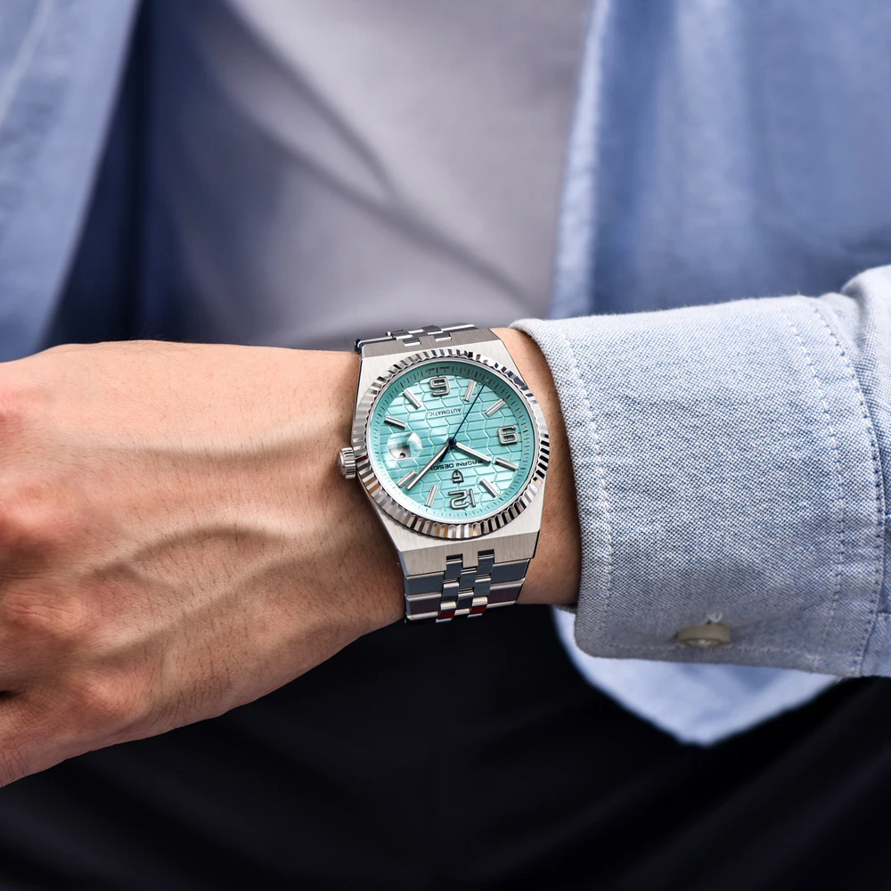 PAGANI DESIGN New Watches 3D Rhombus Dial Luxury Automatic Watch For Men Fashion AR Sapphire Crystal Mechanical Wrist Watch 2026