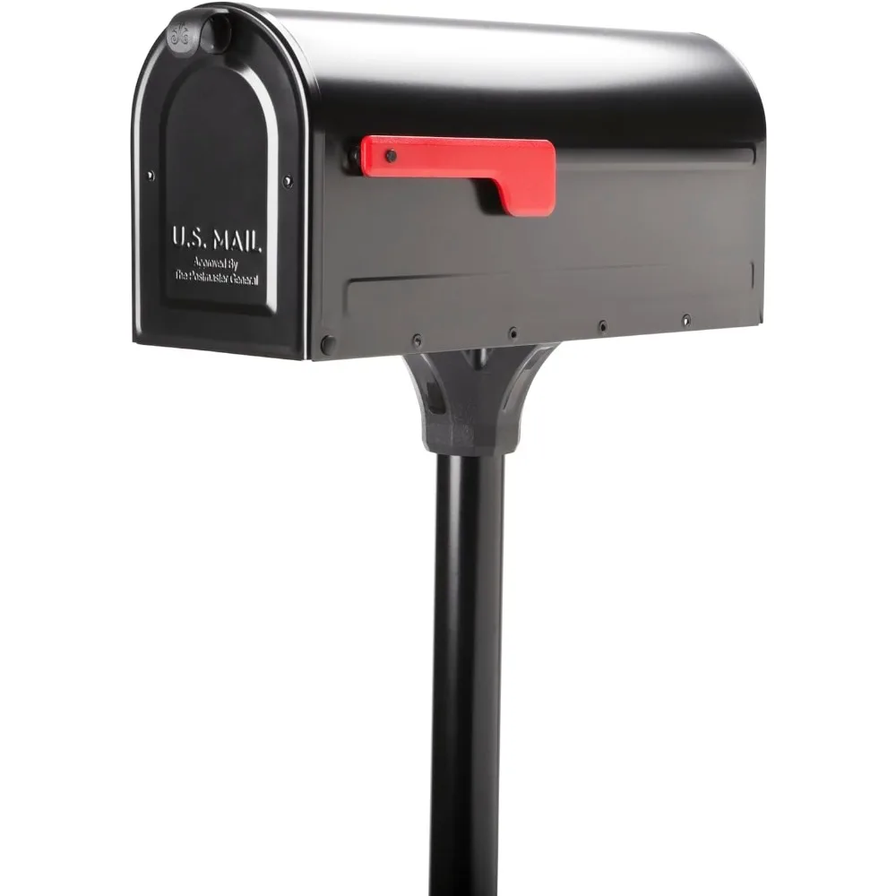 

7680B-10 MB1 Mount Mailbox and In-Ground Post Kit, Medium, Bl