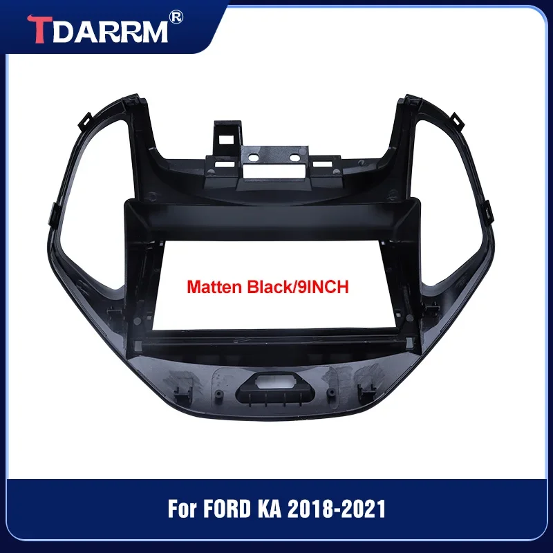 9 INCH Car DVD Player Dash Fitting Panel Frame Kit Car Audio 2DIN Adapterx For  Ford FIGO ASPIRE FREESTYLE KA 2018-2021