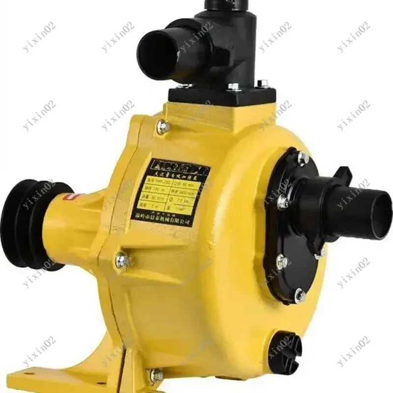 1-4 Inch Aluminum Alloy Large Flow Self-Priming Belt Drive Pump for Farm Irrigation - Efficient Water Pumping Solution