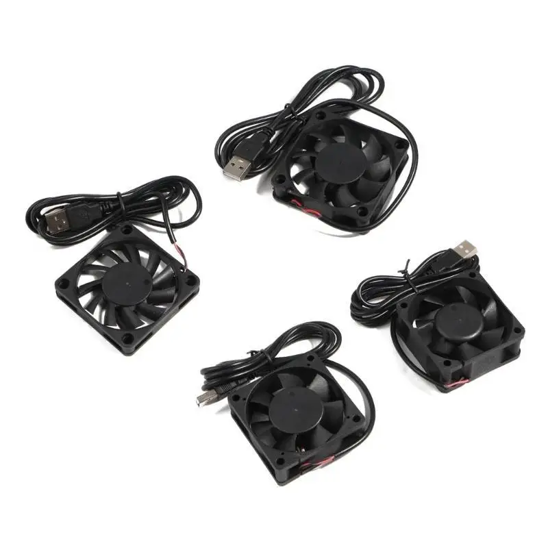 31BA 60mm USB Brushless Cooling Fan 5V Quiet Cooling Fan 6010 6015 6020 6025 Mini Computer Fan for Small Appliances Series