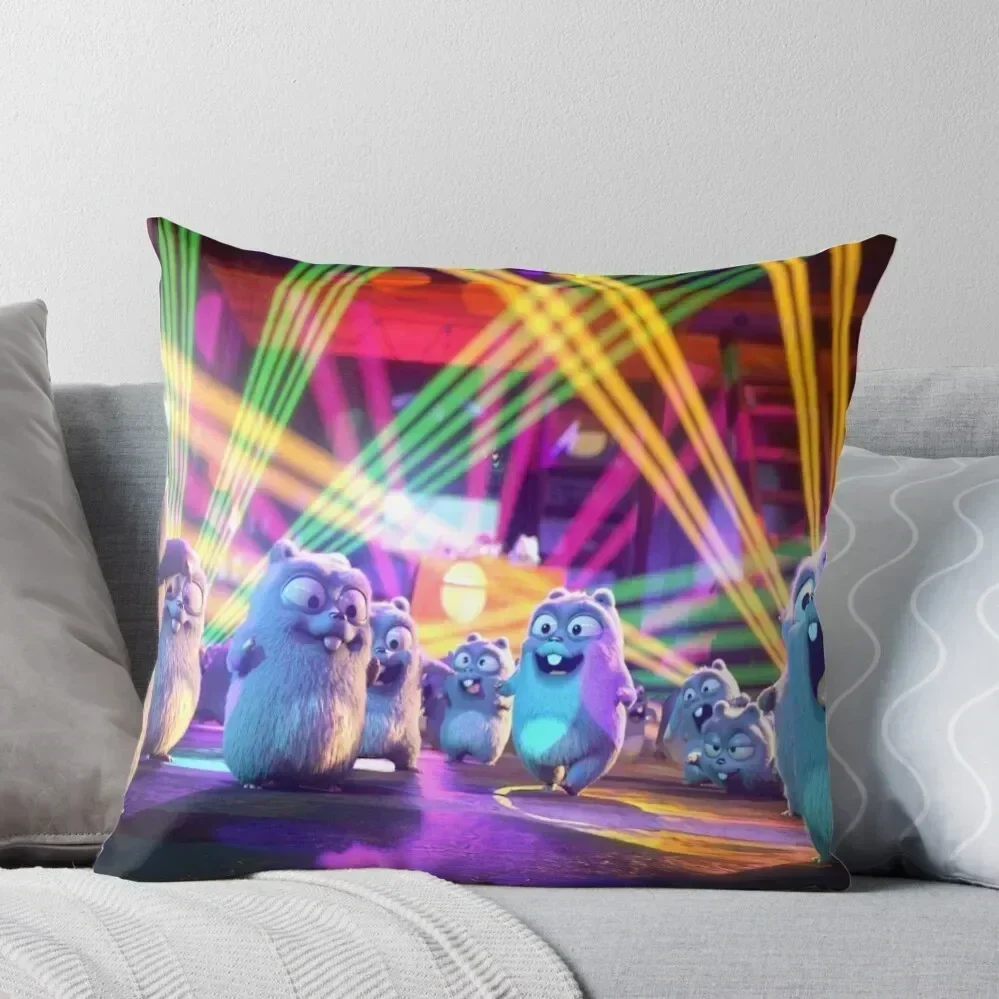 

Lemmings Party Throw Pillow Decorative Cushion Cover Sofa Pillow Cover bed pillows christmas supplies pillow