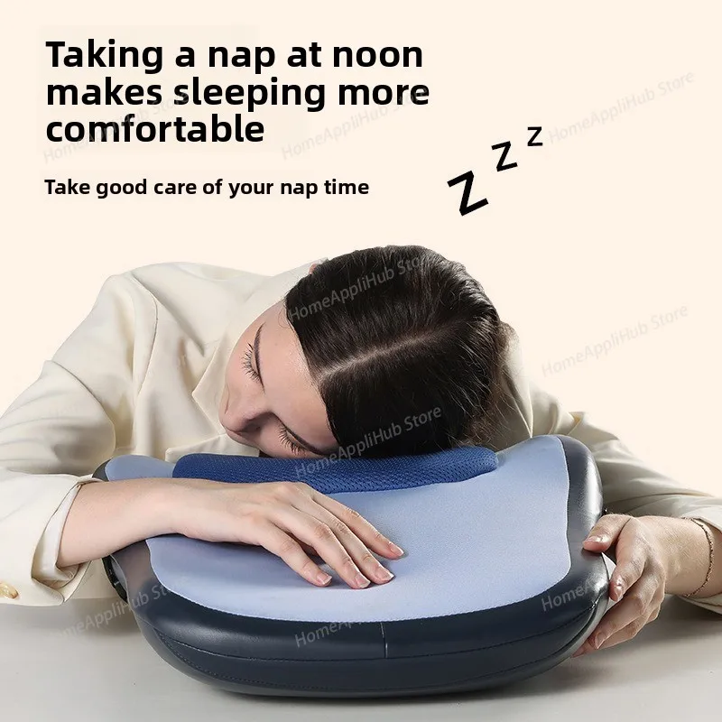 

Cervical massager: for waist, back, shoulder and neck; kneading, home-use, heating, multi-functional masajeador electrico pillow