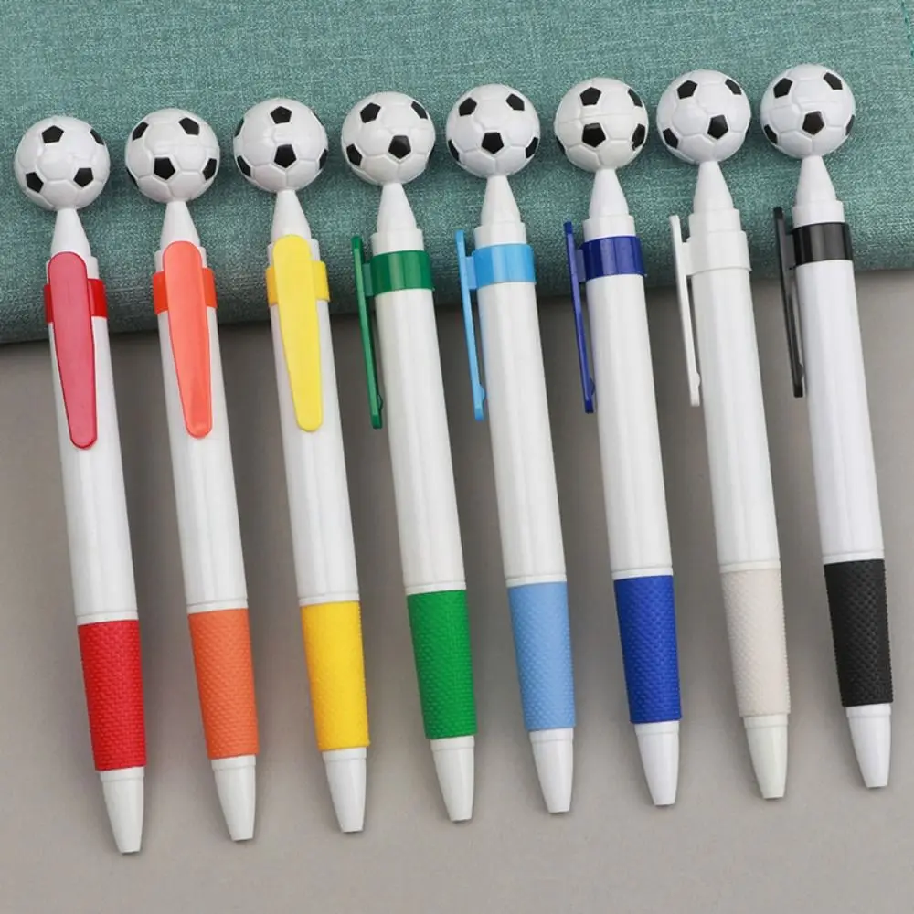 Fountain Pen Football Ballpoint Student Pens Bulk Abs Soccer Goodie Bag Favors Plastic School Child Soccer Scrapbooking