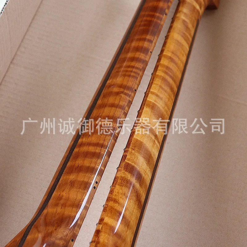 22 Tiger grain baked maple bright brilliance Bass Point 5.6 wide neck maple modified DIY musical instrument accessories