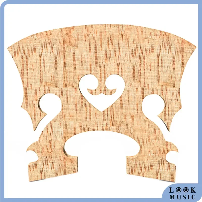 LOOK 1PC Master AA Violin Bridge Quality Maple Baroque Bridge For 4/4 Violin Family Replacement Accessories