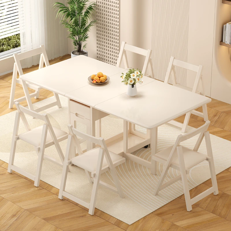 Kitchen Islands Home Furniture Round Table Large Living Room Tables Small Plastic Folding Dinning Mesa De Comedor Luxury Mini image 4