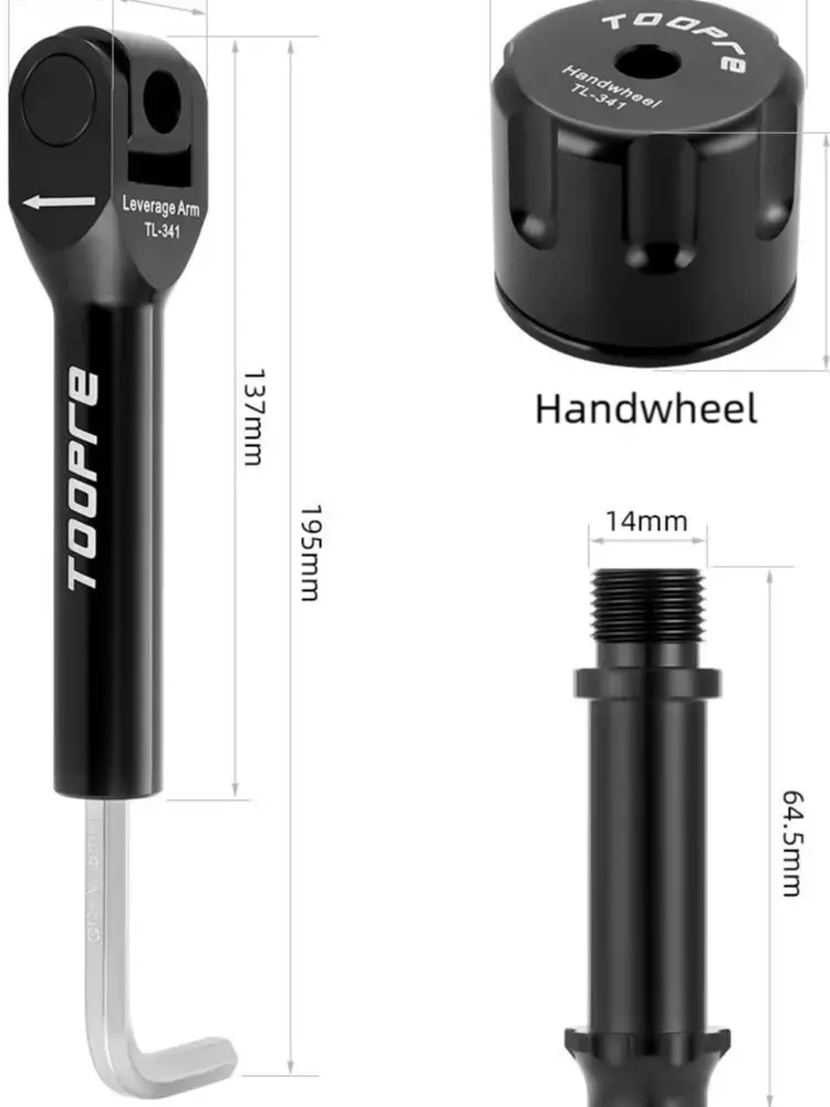 AliExpress TOOPRE Bicycle Crank Cover Bolt Removal Tool Set Repair Tool For Mountain Bicycle 8mm 10mm Crank Bolt Static Removal Tools