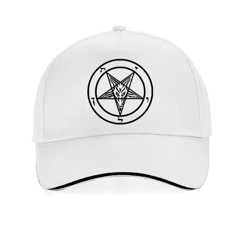 Pentagram Gothic Occult Satan baseball cap New Men women dad hat Summer Leisure trucker cap Unisex snapback hats gorras