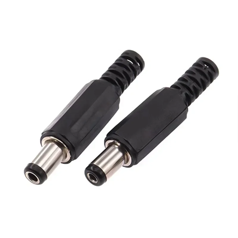 5/20/100PCS 5.5mmX2.5mm Male Jack DC Power Plug Socket Jack DC 5.5*2.1mm Solder Type Adapter Adaptor Connector Barrel Plugs