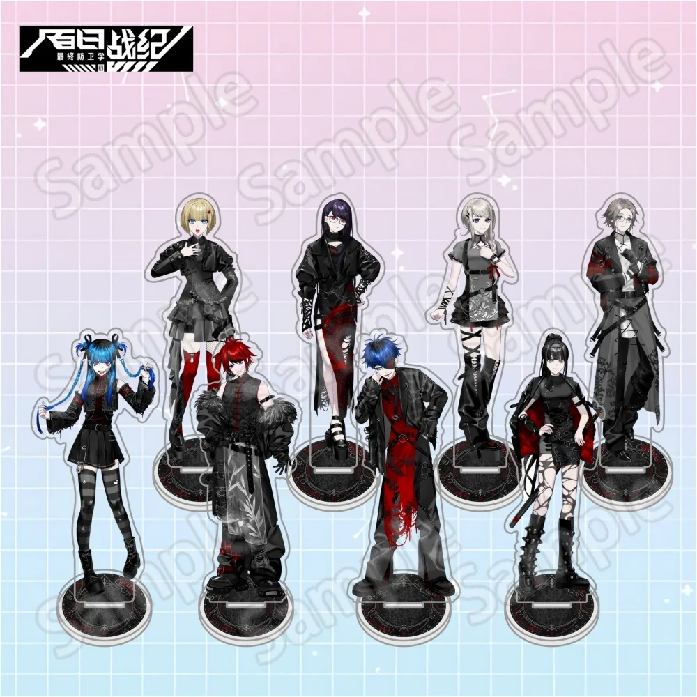 HUNDRED LINE Aotsuki Eito Sumino Takumi Amemiya Darumi 15cm Acrylic Stand Keychain Figure Anime Desktop Decor Collection Gift