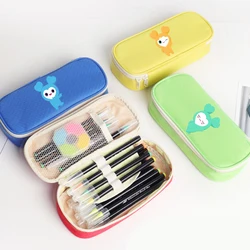 Twices Lovely Pencil Case Kids Anime Kawaii Cute Pen Bag Korea Female Star Stationery Box School Office Storage Accessory Gift