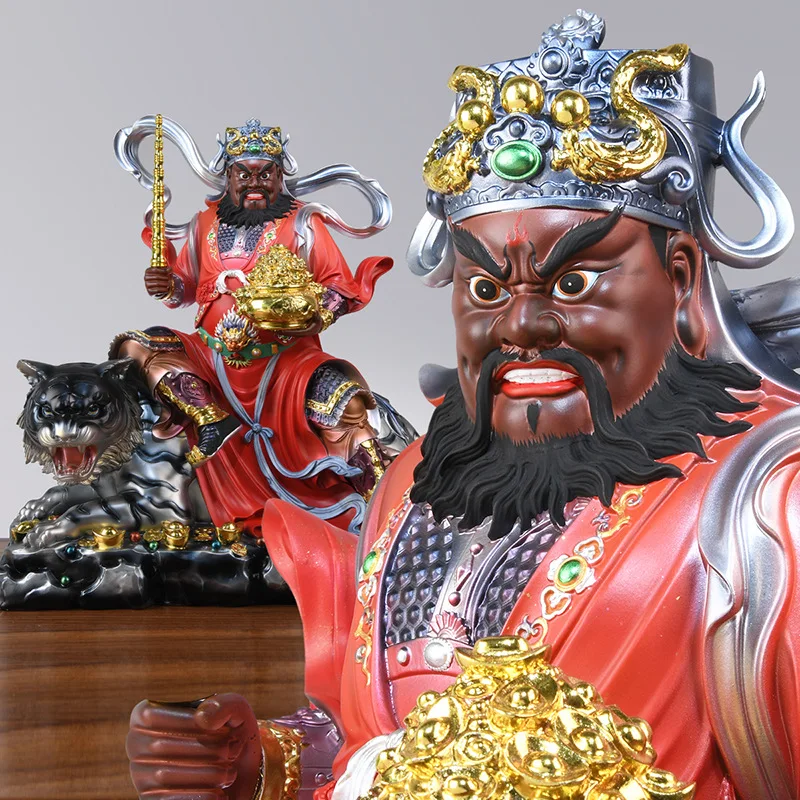 CZ Zhao Gongming God of Wealth Ornament Xuantan Wu God of Wealth Statue Office Home Devotion Statue