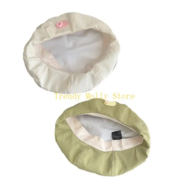 

N5KB Fashion Painter Hat Girls Woman Hat с макарон