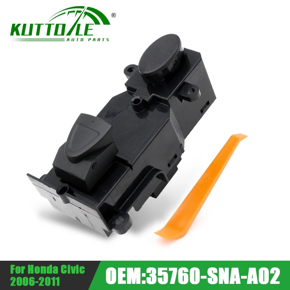 35760-SNA-A02 Front Right Power Lifer Window Control Switch Button Car Accessories For Honda Civic 2006 2007 2008 2009 2010 2011