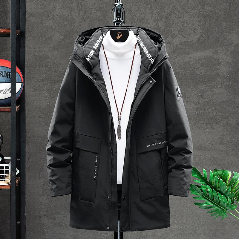 

Fashionable and Stylish Men's Sports Leisure Versatile Cold Jacket Winter Couple Outdoor Windproof Breathable Long Down Jacket