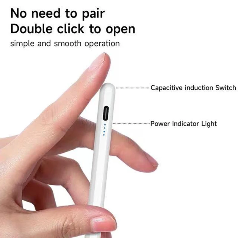 Penna stilo per Tablet penna Touch per telefono cellulare per Android IOS Windows accessori per iPad per Apple Pencil penna stilo universale