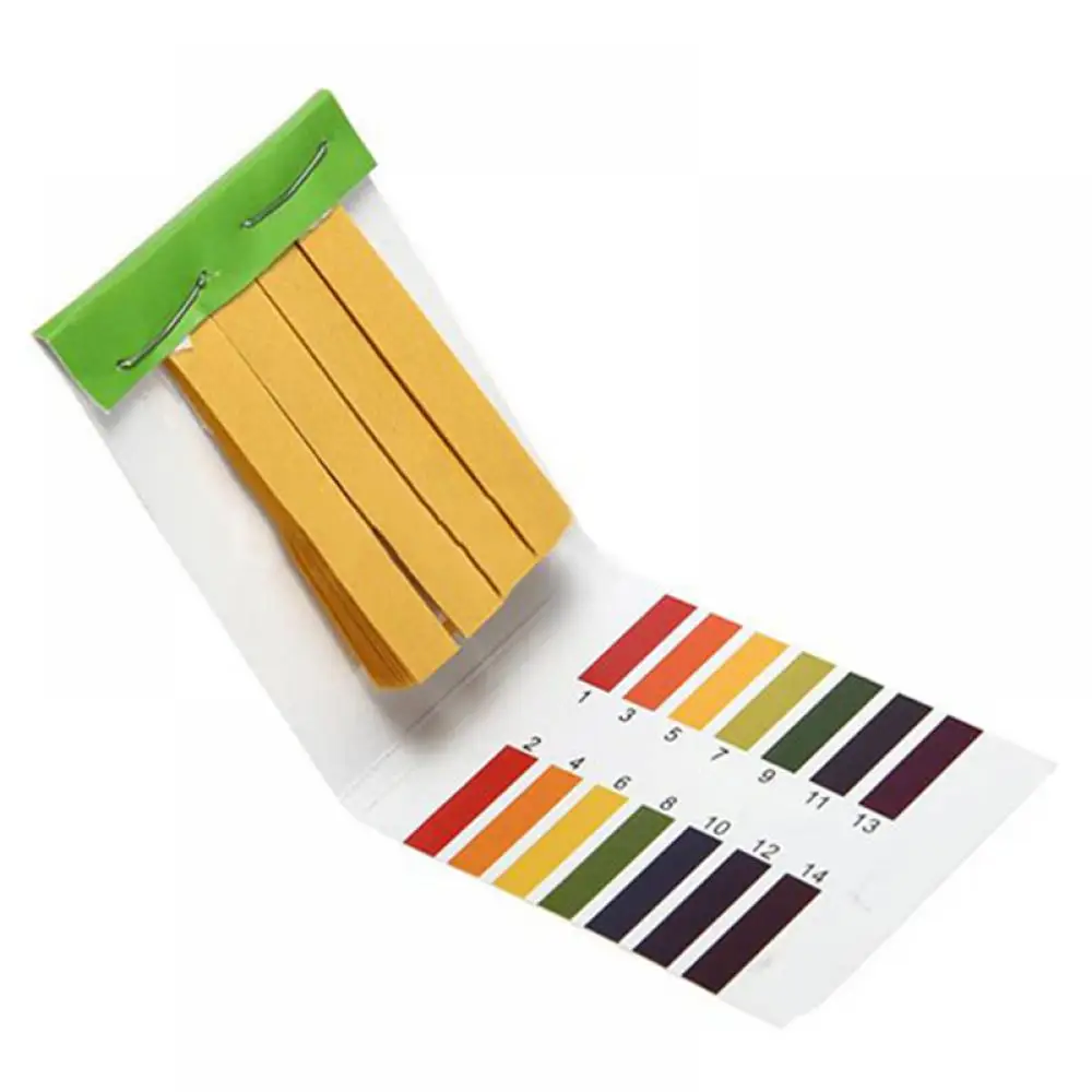 Alkaline Strips 160 Strips Water Test Strips PH Paper Color-coded Litmus Tester For Laboratory Testing Garden Care