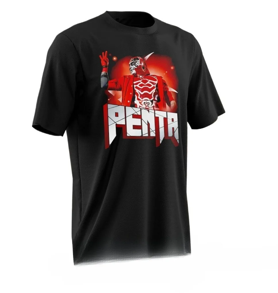 Penta El Zero Miedo Merch  Tee T-shirt Merch Men Short Sleeve Tee Unisex Tops Clothes Causal Female Y2K Tops