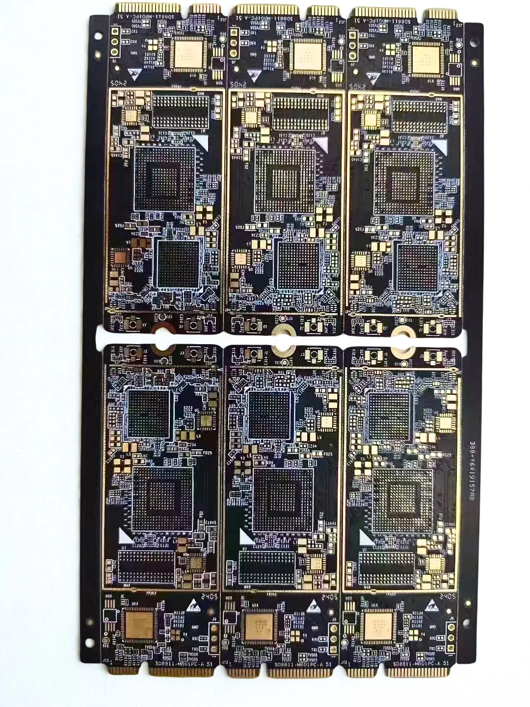 Advanced Rigid PCB Fabrication | Impedance Control ±5% | 20-40 Layer Multilayer | Gold Finger & ENIG Finish | High-Speed Signal