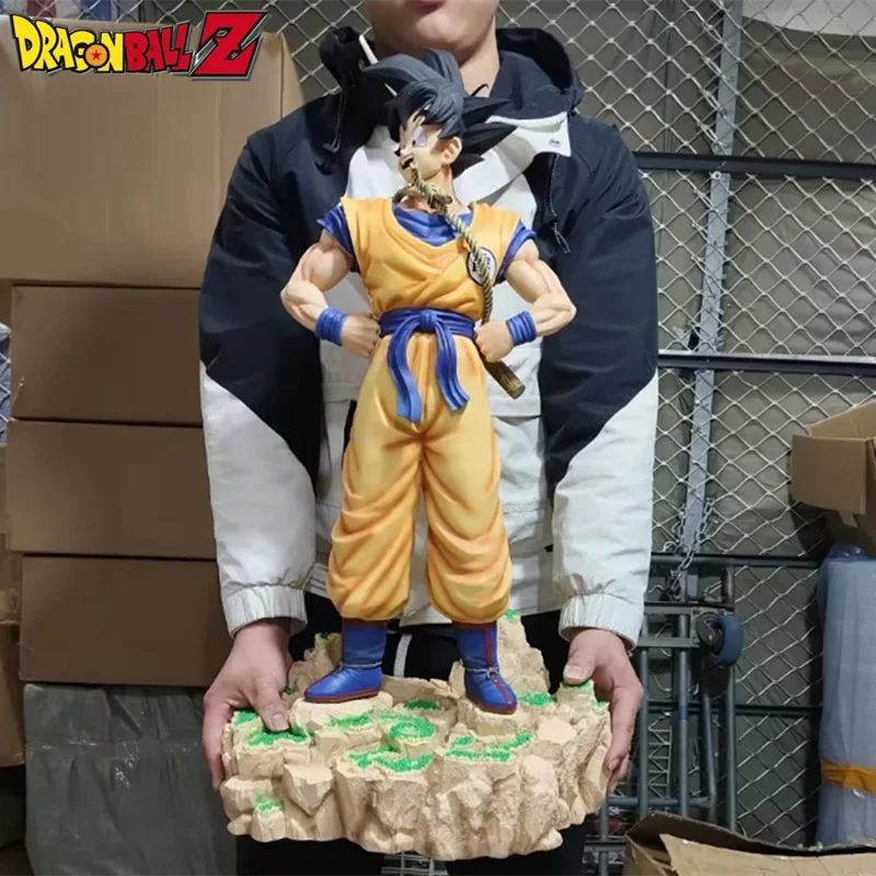 

68cm Dragon Ball Z Dream Goku Somersault Cloud Super Saiyan Standing Collection Figures Statue Anime Model Ornaments Toy Gifts