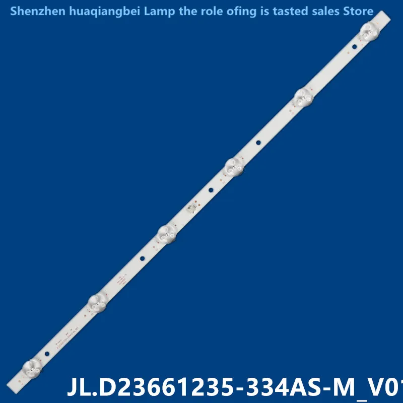 

FOR Original NEW 24inch FOR JL.D23661235-334AS-M_V01 LCD TV backlight 6LED 3V Aluminum 440MM 100%NEW