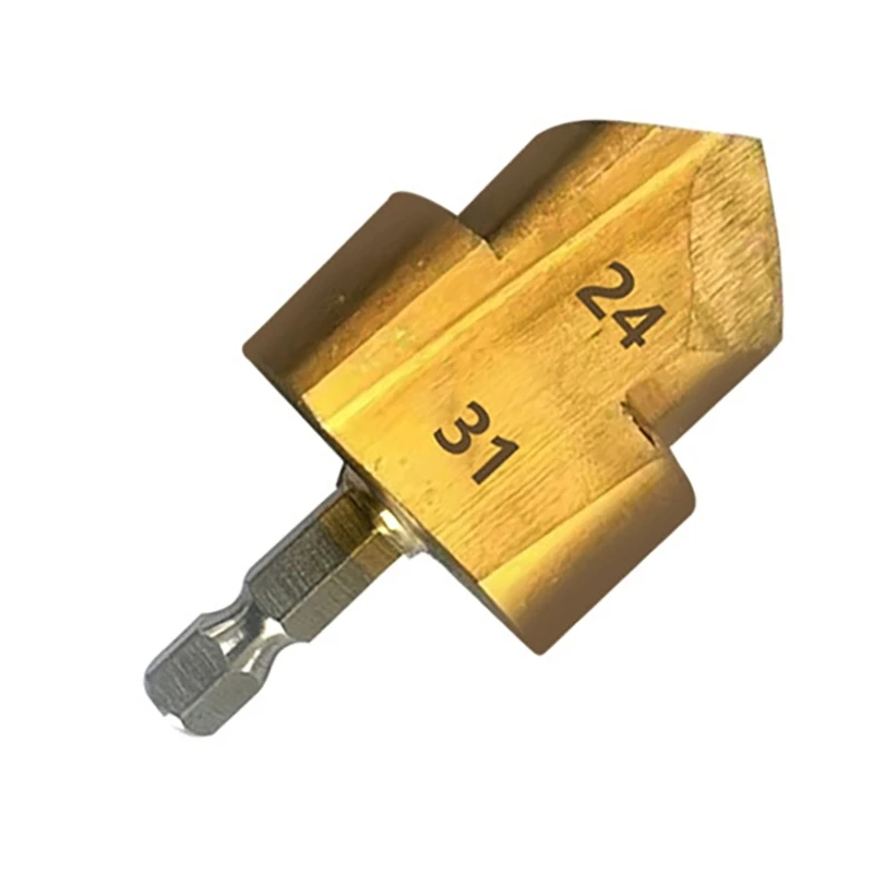 3 Mũi khoan mở rộng ống nước Mũi khoan hình lục giác 6,35mm Bước mũi khoan