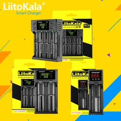 LiitoKala Lii-S1 Lii-S2 Lii-S4 smart charger 1/2/4 Slot for 18650 26650 AA AAA Lithium NiMH Auto-polarity Detector Charger