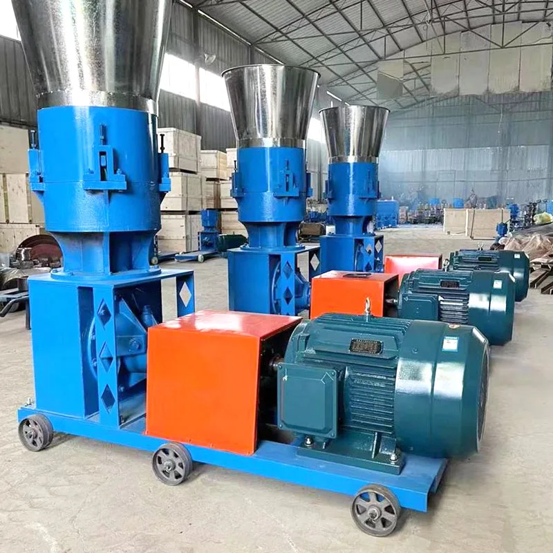 Diesel Engine Poultry Feed Pelletizer Production Equipment Household Small Animal Feed Pellet Making Machine