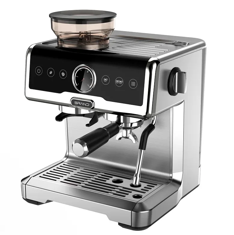 Stainless steel  19 Bar pressure Espresso Coffee Machine  with Powerful forthing system to make cappuccino and latter