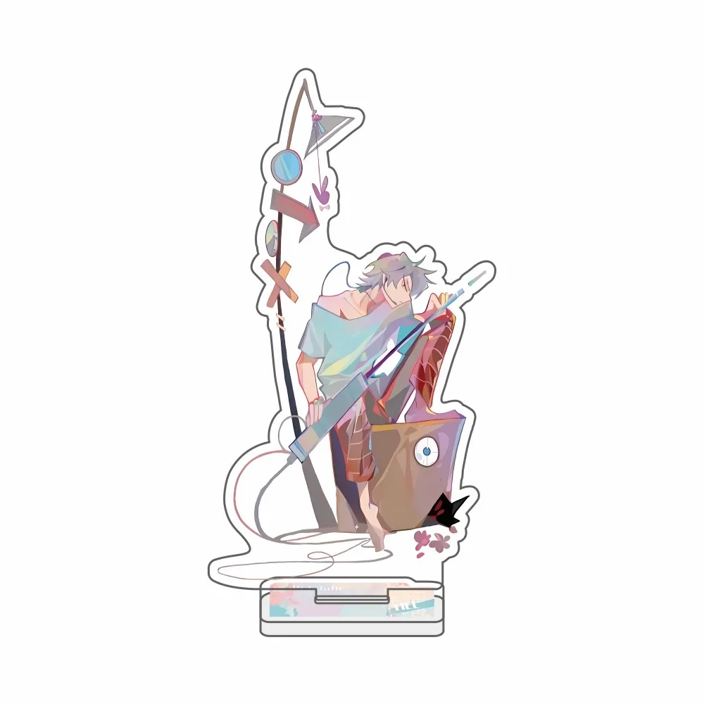 الغريبة المرحلة إيفان و تيل هدية 15 سنتيمتر أرقام الاكريليك حامل أنيمي نموذج عمل الشكل حلية اكسسوارات نماذج سطح المكتب الحلي #4