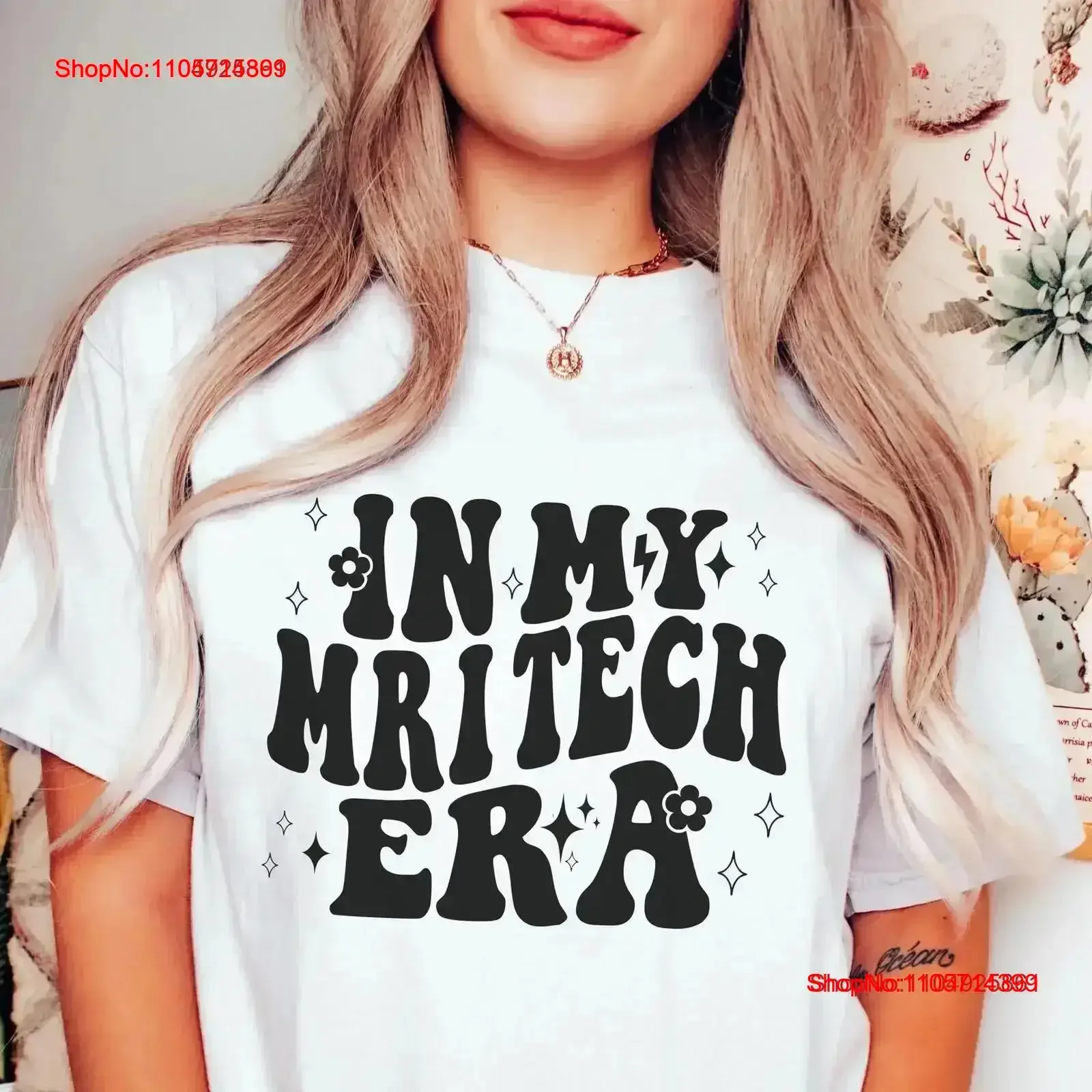 In My MRI Tech T Shirt Radiology Medical Imaging Xray CT Scan Magnetic TechnologisT vintage Washed Top For Everyday Wear