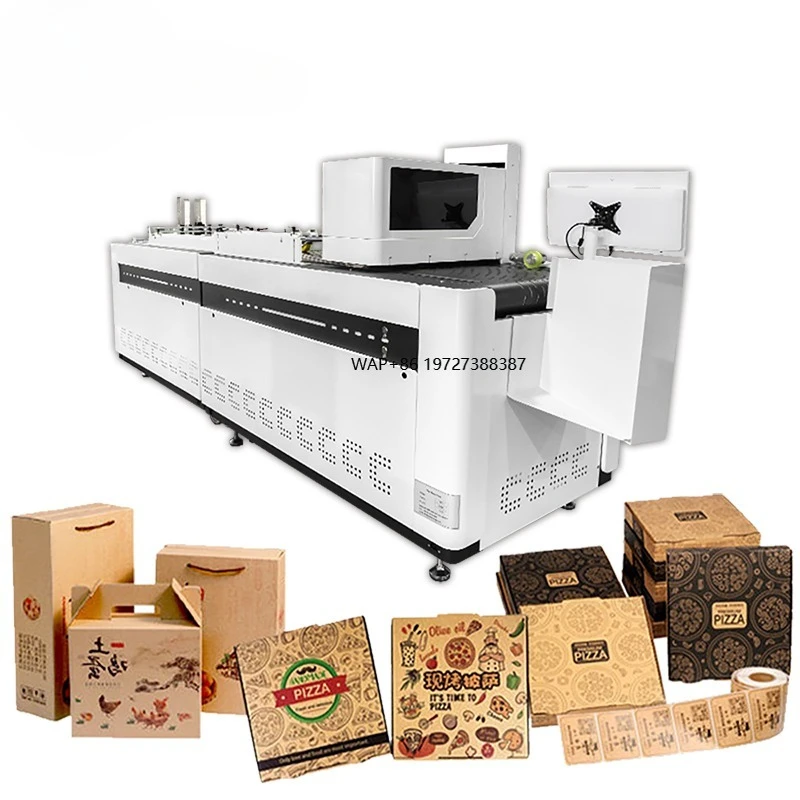 X600 Single-Pass Digital Inkjet Printer Automatically Feeds Paper for Coffee Cups and Paper Bag Printers