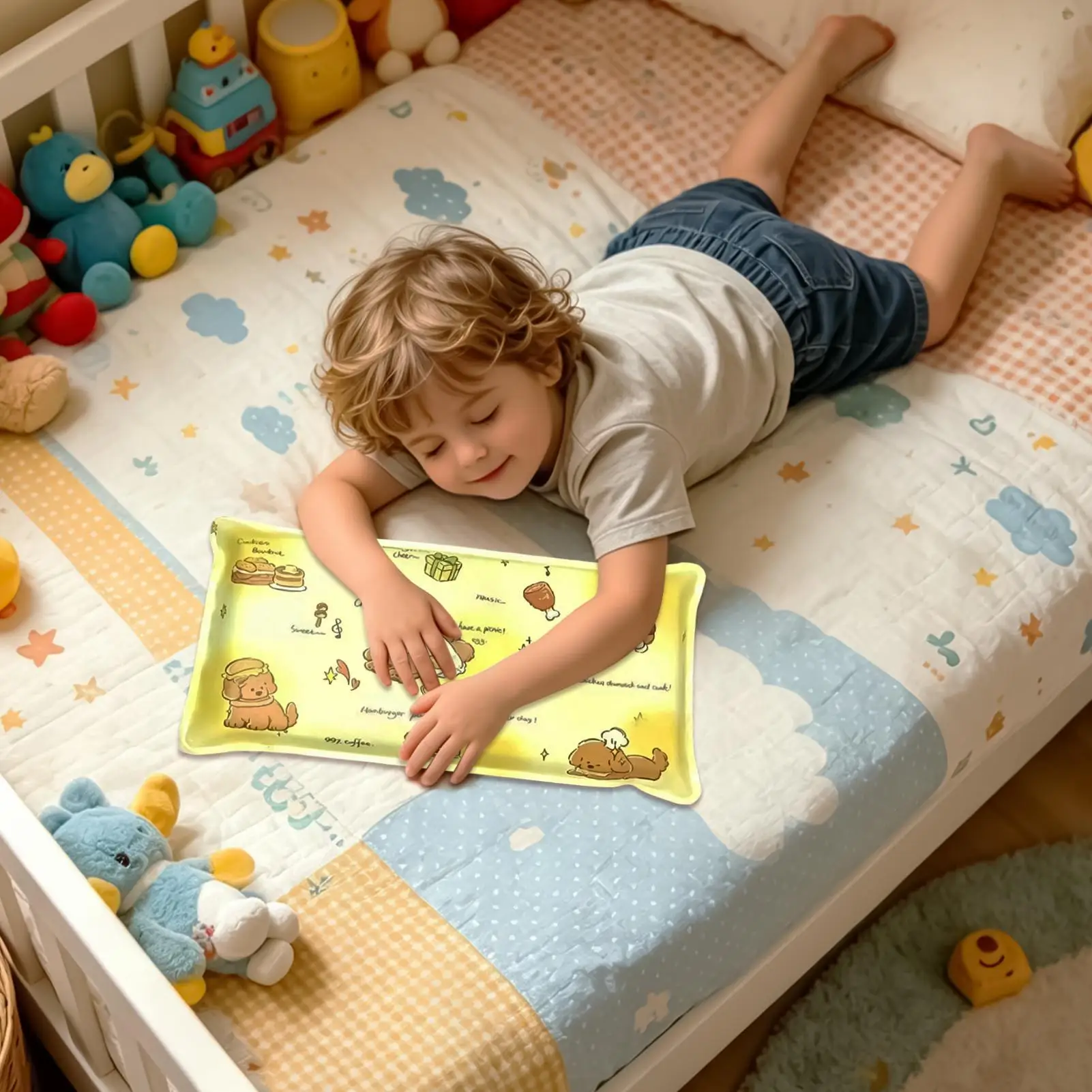 

Cooling Pillow For Hot Sleepers Breathable Comfortable Cushion Cooling Sponge Kids Nap Pillow For Students Girls Boys Women