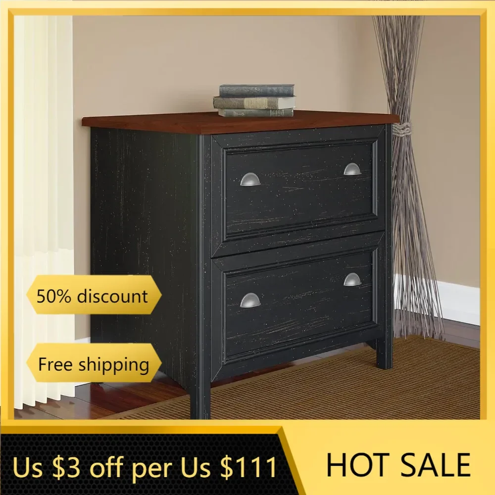 

Filing Cabinets 32W 2 Drawer Lateral File Cabinet and A4-Size Documents Furniture freight free