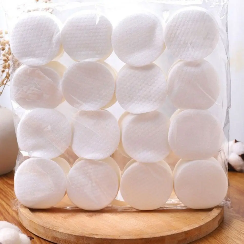 1200 ชิ้น Soft Makeup Remover Pads ทิ้งยืดแผ่นทําความสะอาดผิวหน้า Missing Corner Design ความยืดหยุ่น